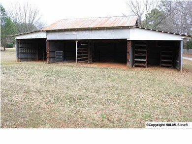 Reverse View of Barn