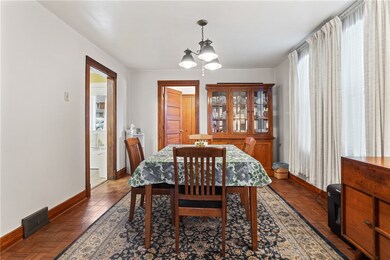 DINING ROOM SEEN FROM LIVING ROOM