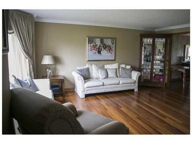 Living Room Living room with Brazilian hardwood fl