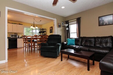 Living Room to Eat-in Kitchen