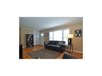 Gorgeous hardwood floors in home