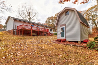 Outbuilding and rear