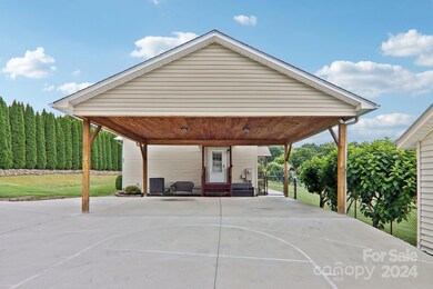 Newer carport and concret drive