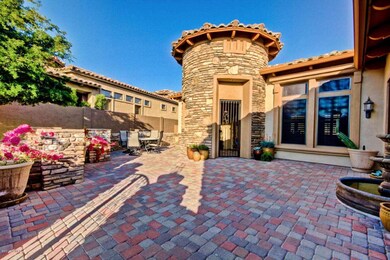 Beautiful Stone Gated Entry