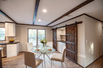 Dining area with coffee bar nook