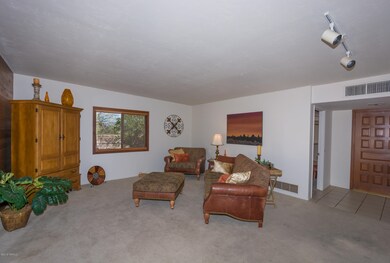 living & foyer