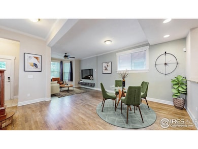 Harwood throughout main level