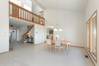 vaulted to 2nd level veranda