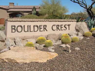 Boulder Crest Sign