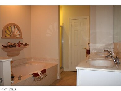 Master Bath - The Luxury Master Bath with a soakin