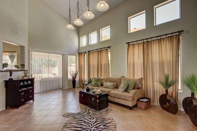 Vaulted Living Room