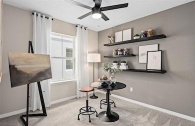 Model Home Design Only. Pictures and furnishings are for illustrative purposes only. Elevations, colors and options may vary. Furniture is for model home staging only.