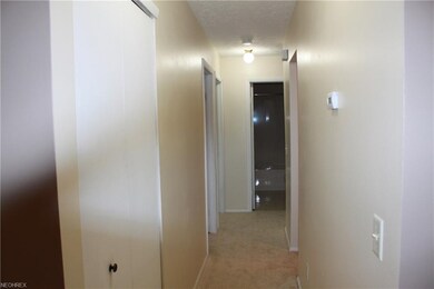 Hallway off the living room