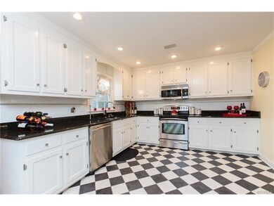 Gorgeous updated kitchen with stainless appliances