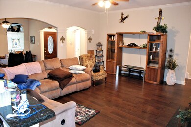 Large open living areas...