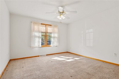 The master bedroom is located on the main floor.