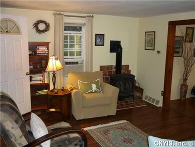 Living Room. Comfy and Cozy living room opens to l