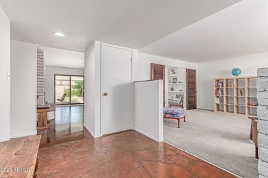 Entry looking to living area