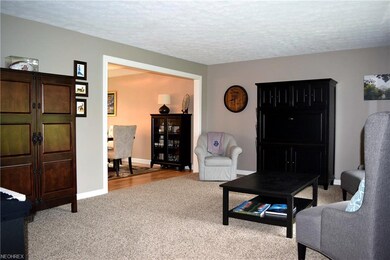 Formal Living Room viewed from entry foyer with Di