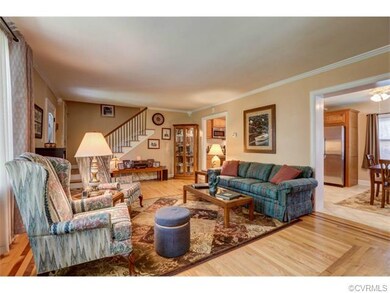 Another view of family room looking into kitchen, 