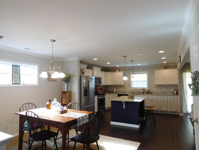 View of Dining Room open to Kitchen