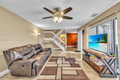Entry viewed from living room
