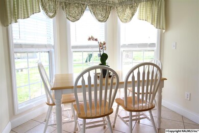 NATURAL LIGHT COMES IN THRU THE BAY WINDOW MAKING THIS A GREAT ROOM FOR CASUAL DINING!