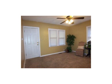 Front door entry to living room