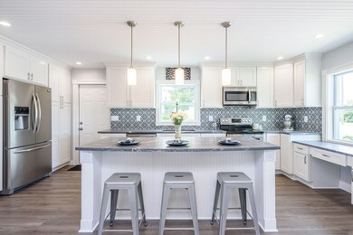 Dining Area Direct View of Kitchen