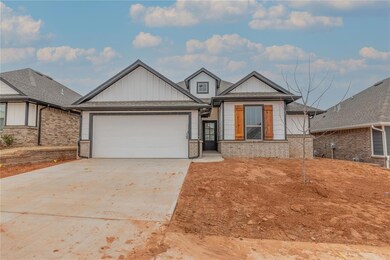 Craftsman inspired home with a garage