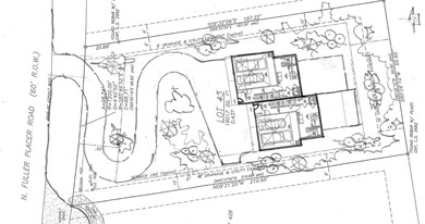 Conceptual Duplex Site Plan by BHH