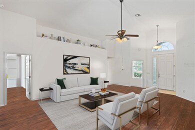 Virtually Staged Family Room