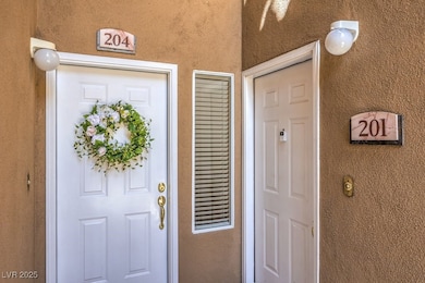 Doorway to property.