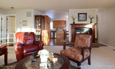 Living room in Owner's unit #B