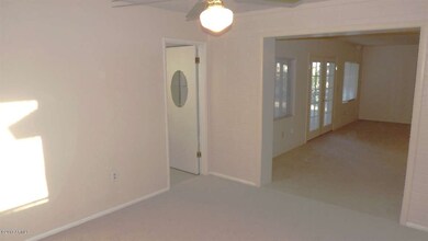 Master bedroom and sitting room