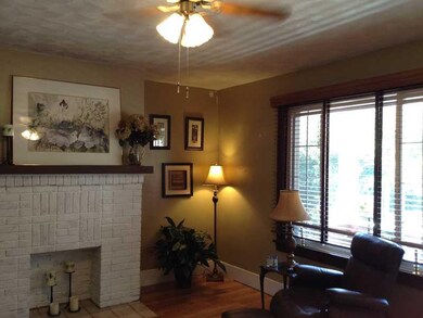Living Room. DECORATIVE FIREPLACE IN WHITEWASH BRI