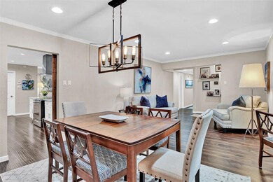Dining Room opens to Kitchen