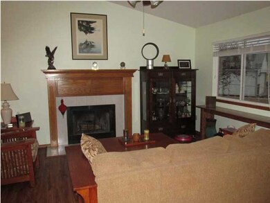 Wood burning Fireplace