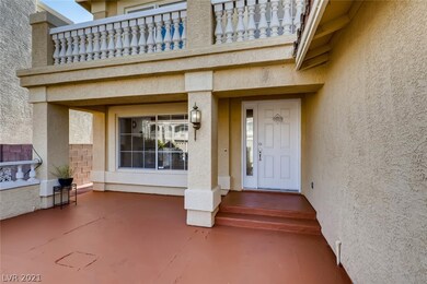 Freshly painted walkway and front patio.