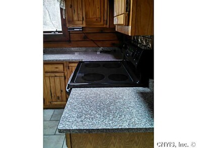 Kitchen. The counters are NOT blue - just come out