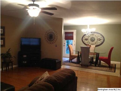 Open Floor Plan  View from Front Door