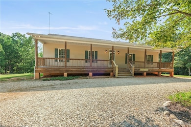 View of front of home featuring covered porch
