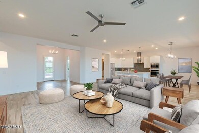 This photo is virtually staged