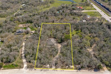 Aerial View with approximate property lines