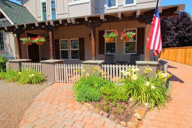 beautiful cobble stone entrance