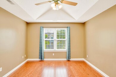 Primary Bedroom with Tray Ceilings