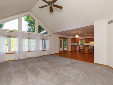 Open Floor plan with absolutely stunning natural l