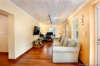 Tongue and groove ceilings, impact windows and doors, solid hardwood floors.