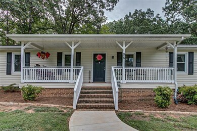 Covered front porch