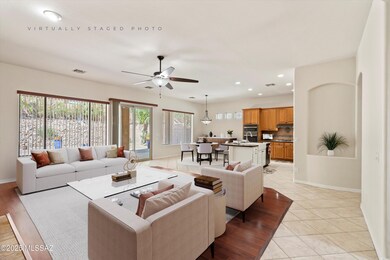 Virtually Staged - Great Room-Breakfast